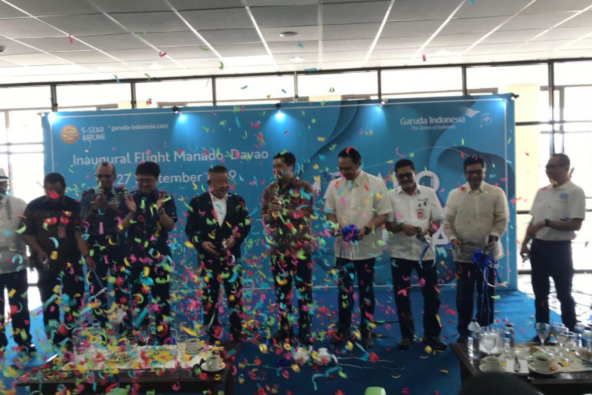 Garuda Indonesia mulai layani penerbangan Manado-Davao hari ini