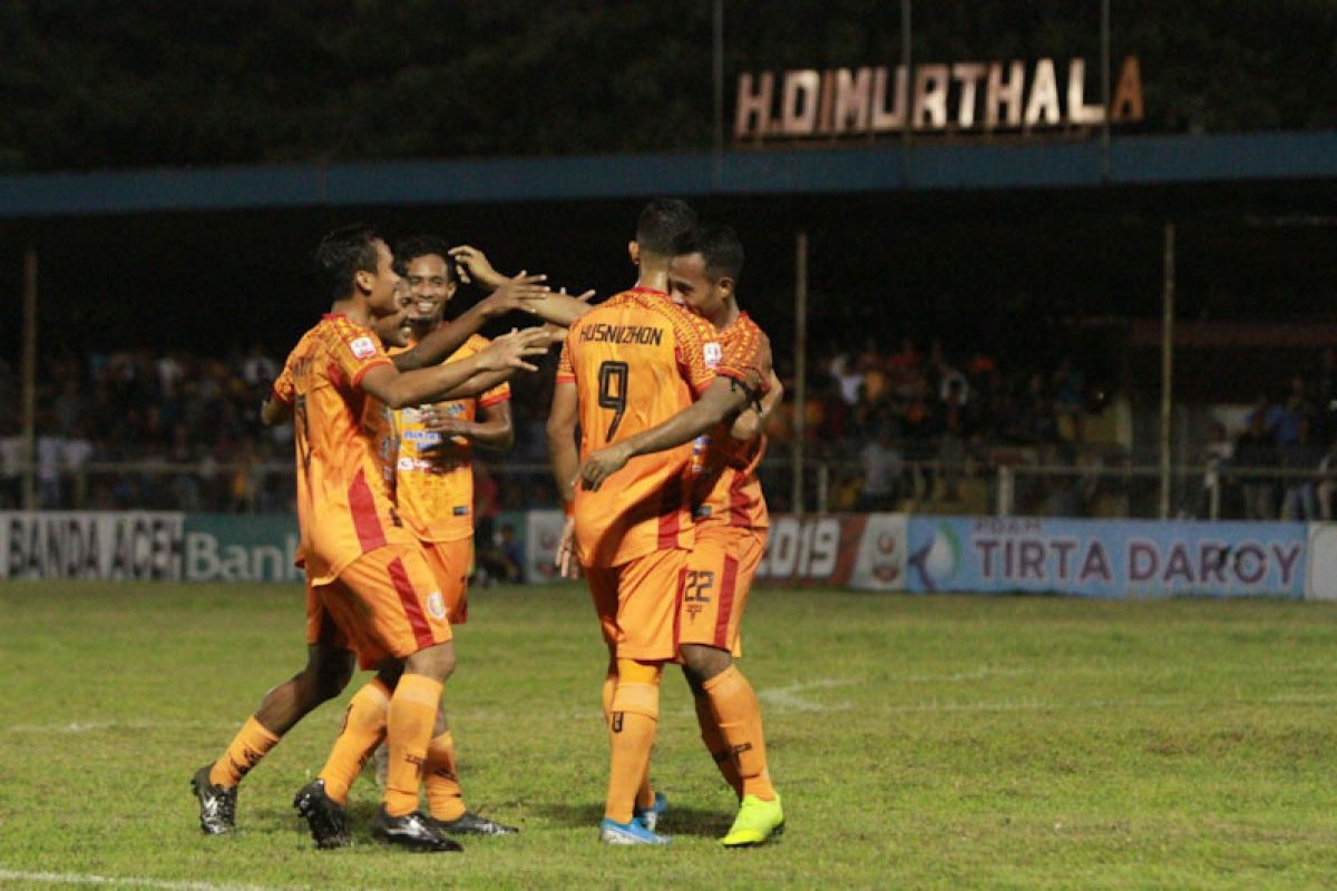 Persiraja menang atas Sriwijaya FC 1-0