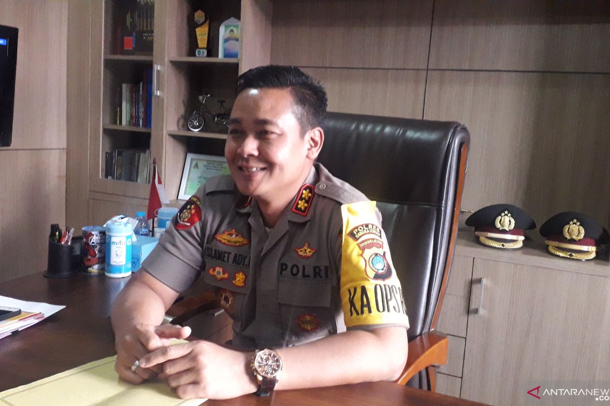 Polres Bangka Tengah dirikan dua posko darurat Karhutla