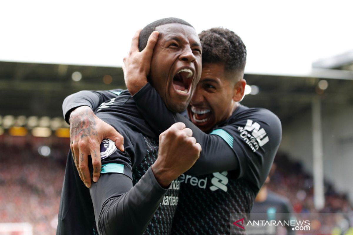 Liga Inggris, Wijnaldum anggap penting tiga poin dari Bramall Lane untuk akhir musim