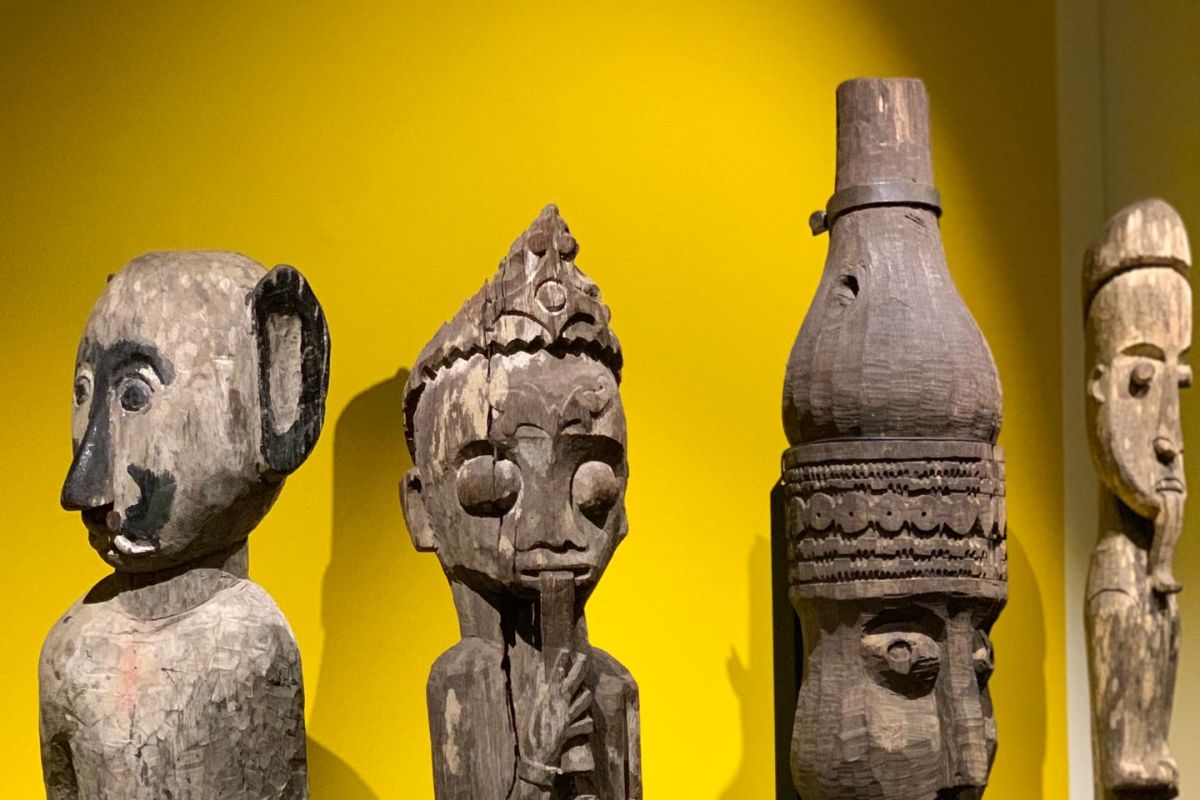 Ratusan artefak Dayak pukau pengunjung pameran di Swiss