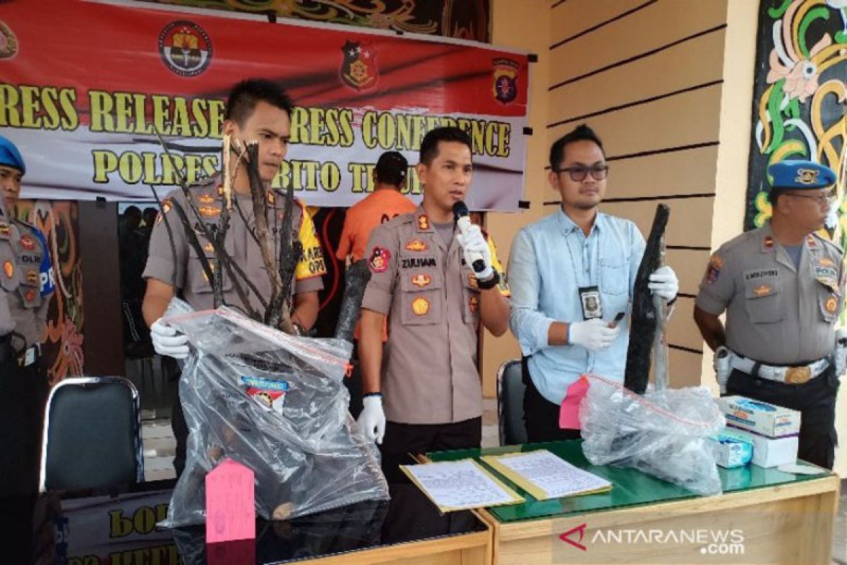 Polres Barito Timur amankan dua pembakar lahan