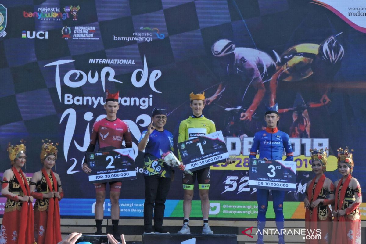 Pebalap Australia juara Tour de Banyuwangi Ijen 2019