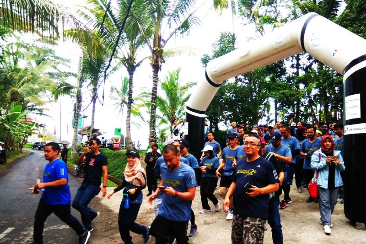 Pertamina EP Asset-4 adakan lari sehat di Ubud