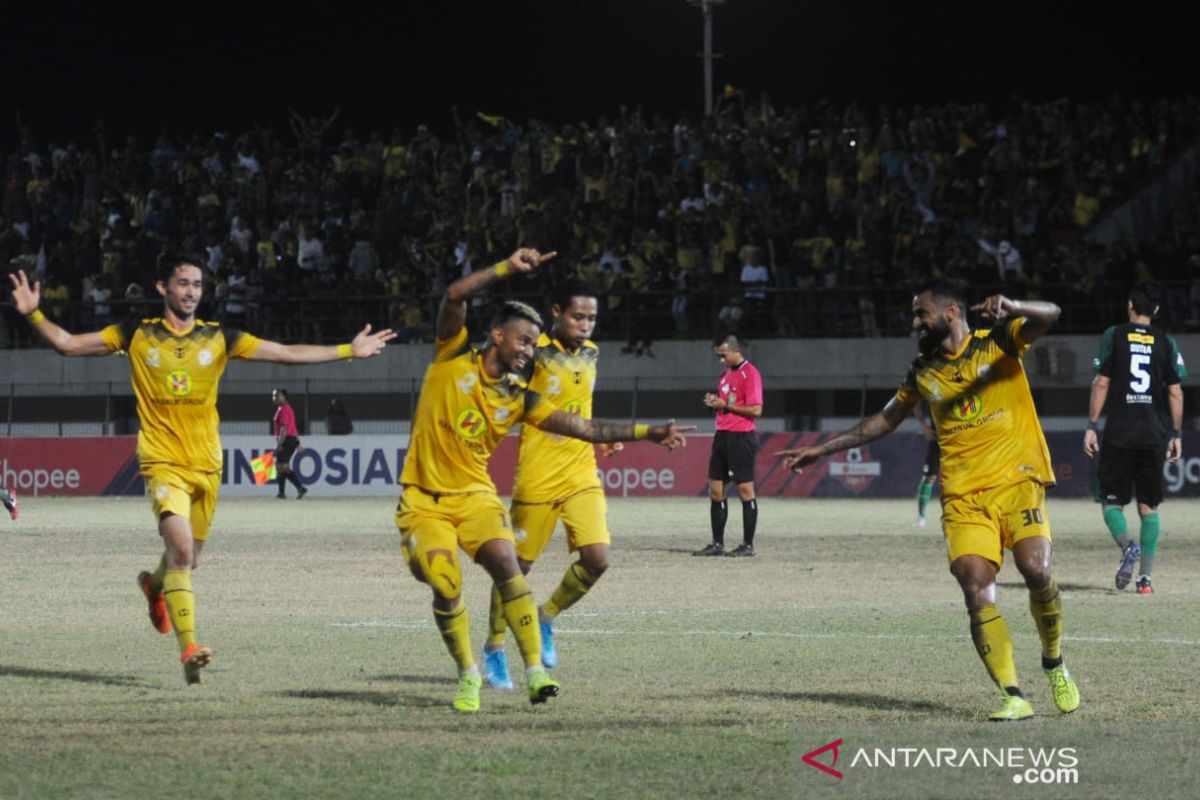 Barito Putera tundukkan Persebaya 1-0