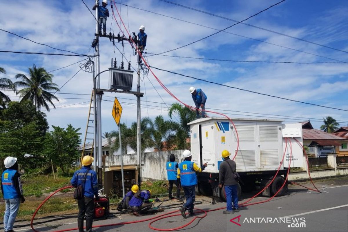 Pascagempa Ambon, PLN pulihkan listrik bertahap