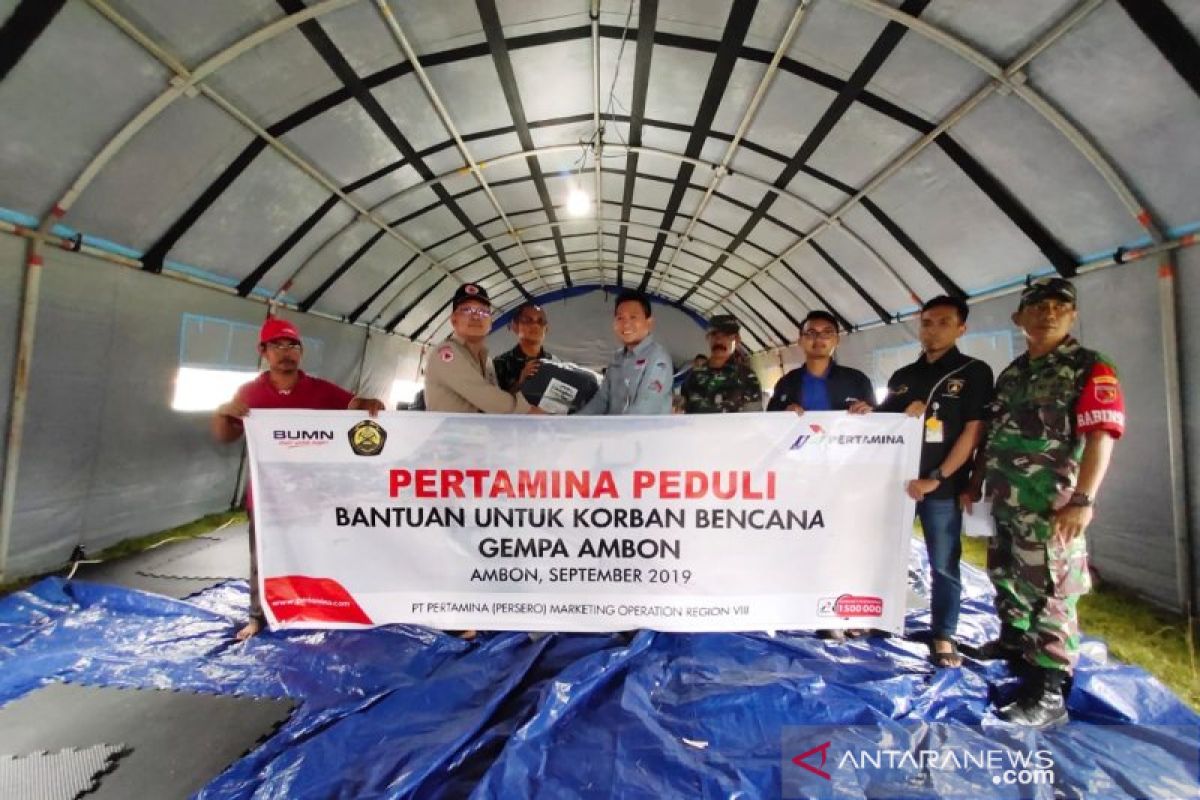 Pertamina kirim bantuan untuk pengungsi gempa Ambon