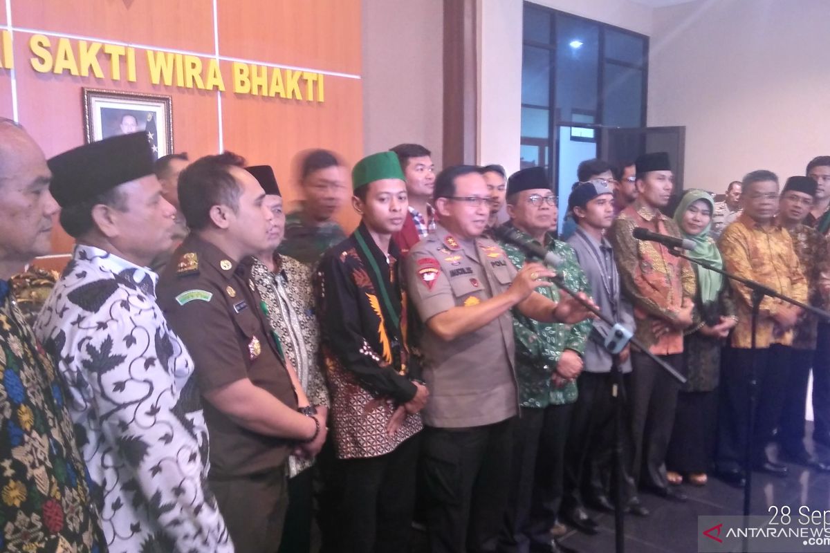 Polda Jambi gelar dialog kebangsaan bersama  elemen masyarakat Jambi