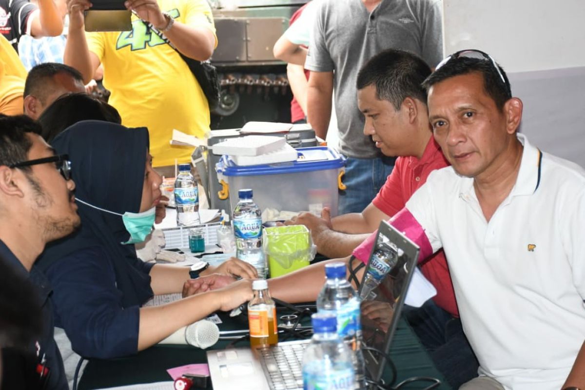 Pangdam I/BB sebut donor darah merupakan bentuk aksi kemanusiaan