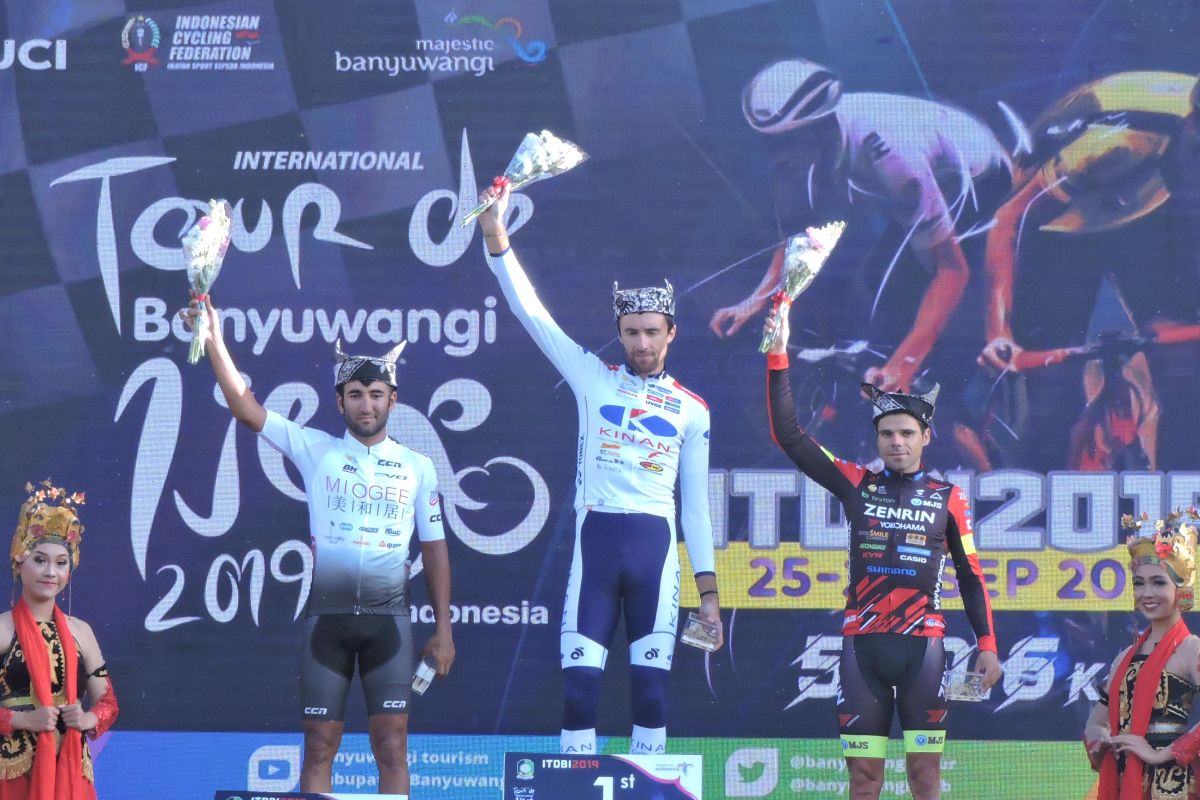 Tour de Banyuwangi Ijen, pebalap asal Perancis menangi etape terakhir