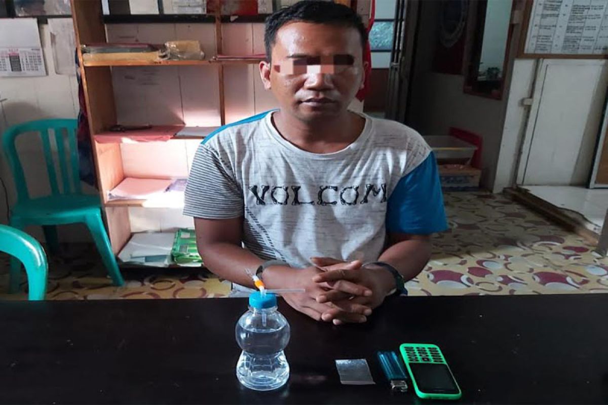Asyik konsumsi sabu, Anggut kembali ditangkap polisi
