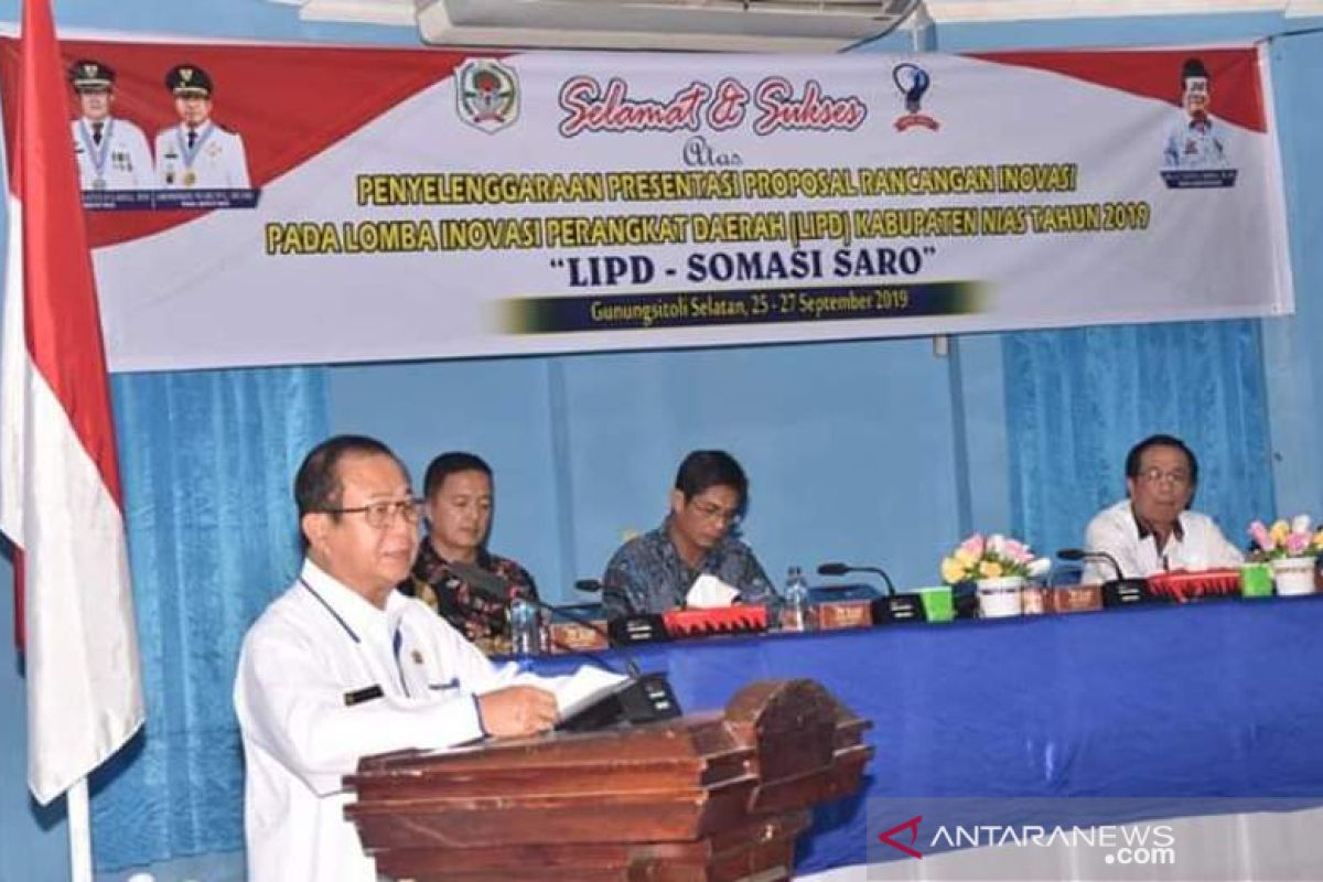 OPD Nias diminta pikirkan cara baru tingkatkan  kinerja