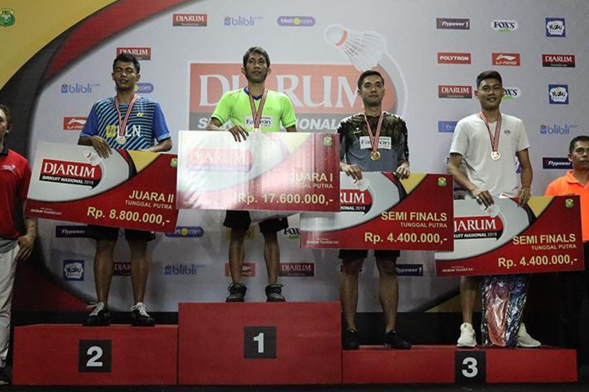 Wisnu raih juara di Sirkuit Nasional Sulawesi Utara Open