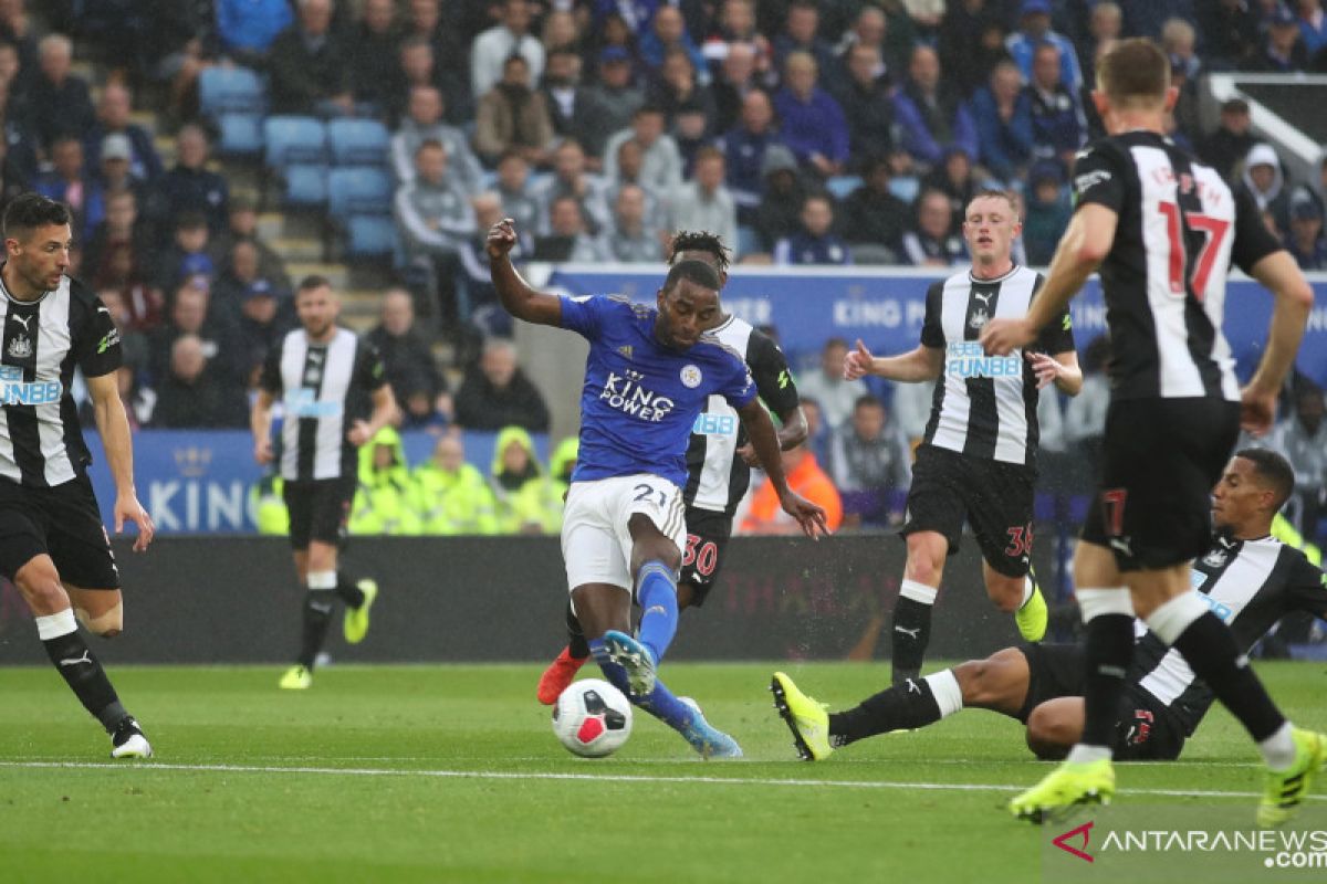 Leicester menang telak 5-0 atas Newcastle United