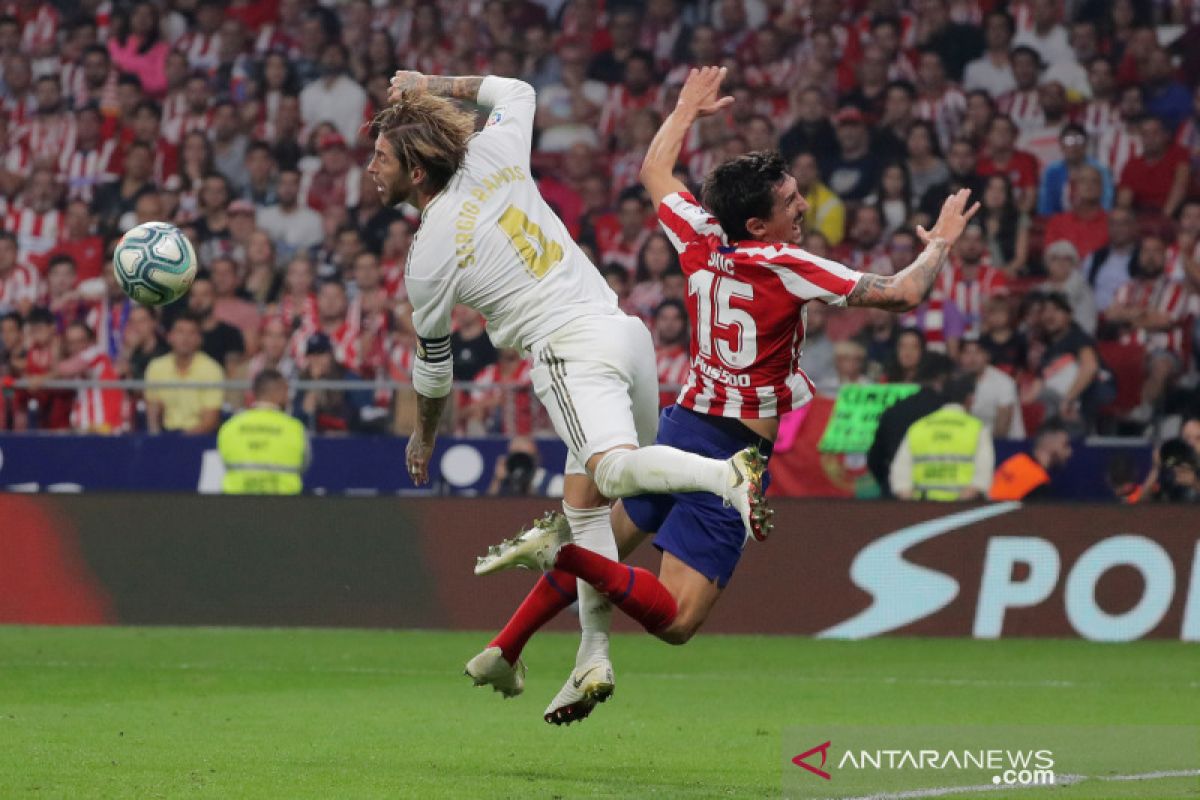 Atletico Madrid jamu Real Madrid berakhir dengan skor kacamata