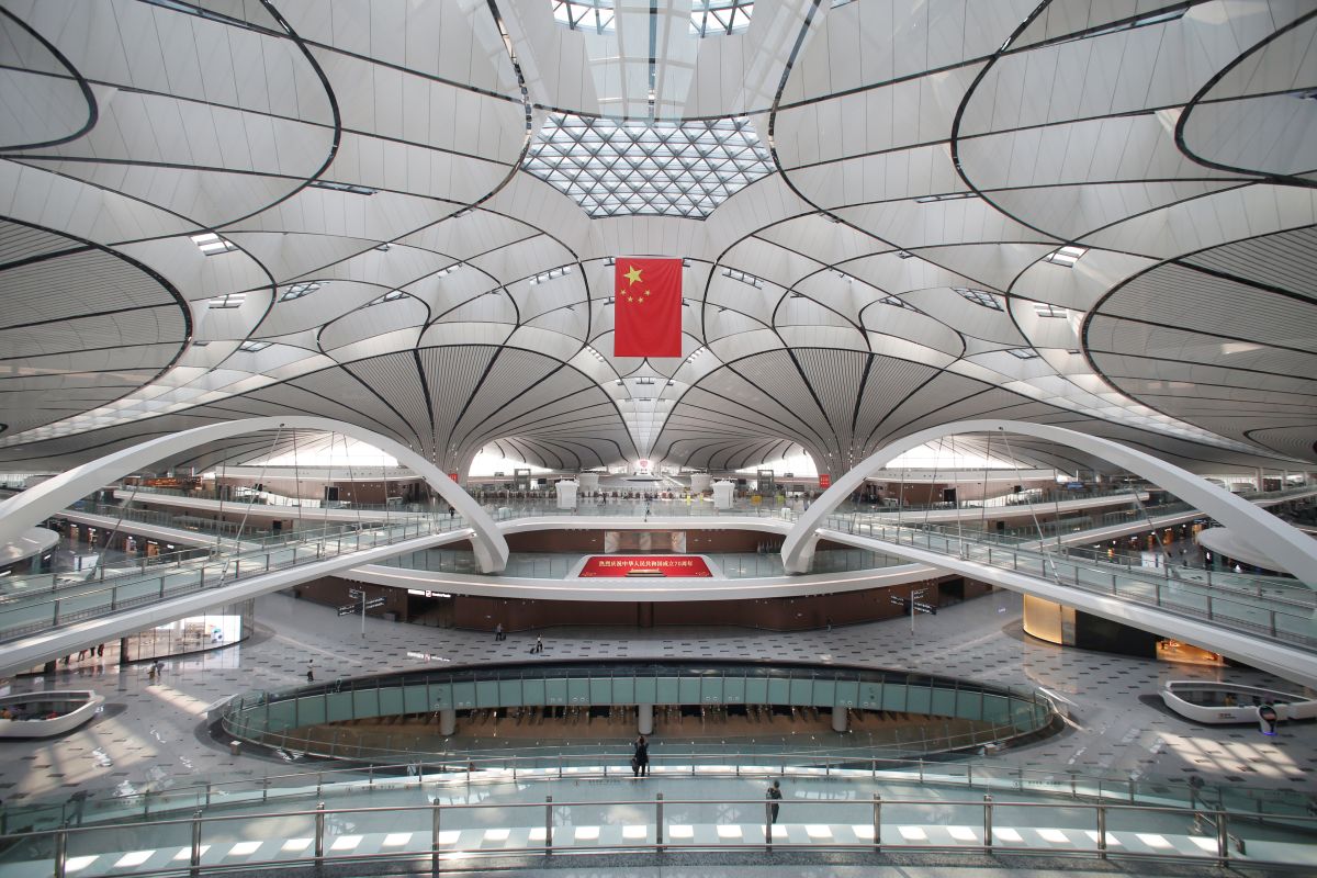 Bandara Daxing di Beijing buka penerbangan internasional