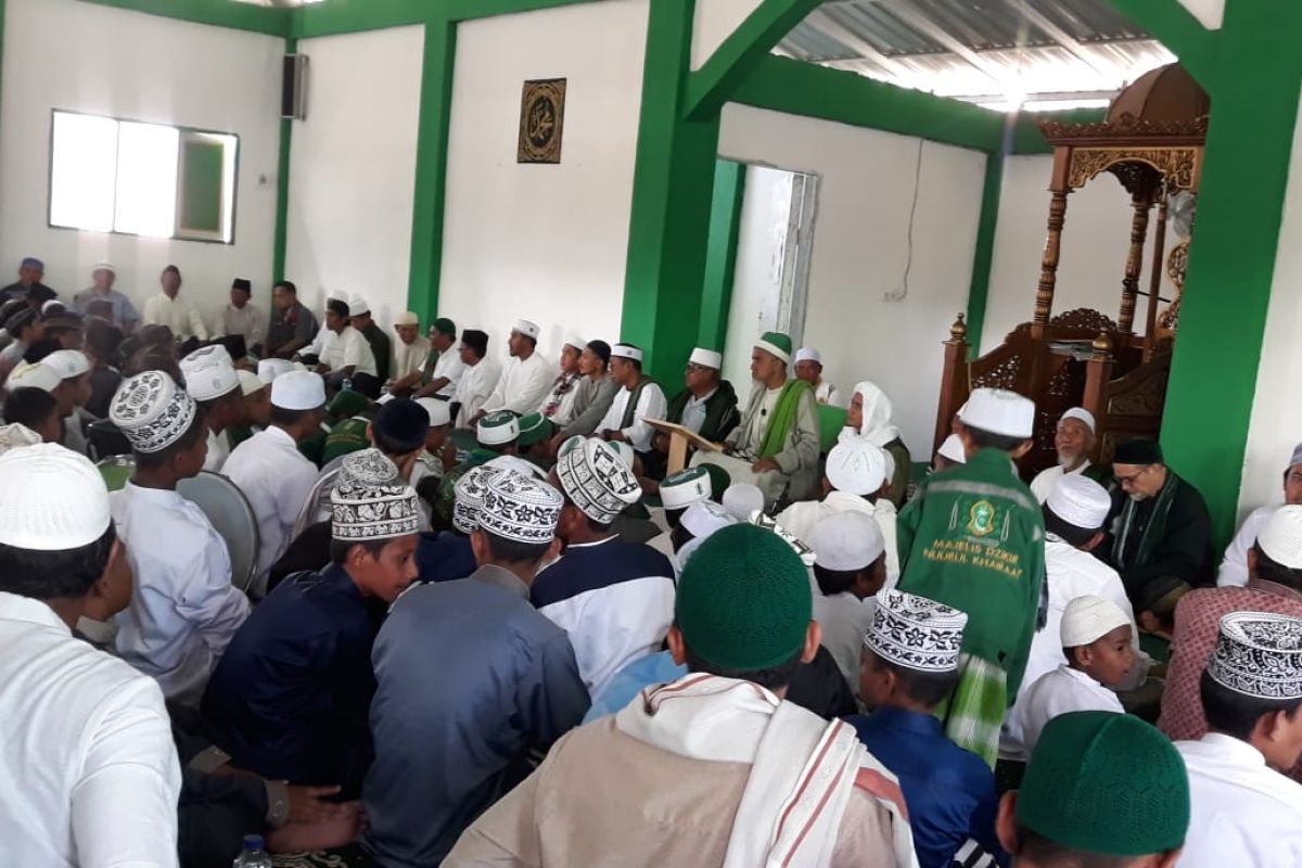 Setahun Bencana Sulteng - ratusan umat Islam Petobo zikir peringati setahun likuefaksi