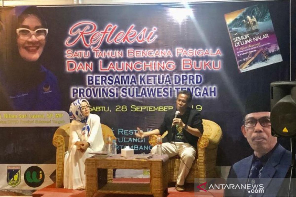 Setahun bencana Sulteng - Akademisi luncurkan buku