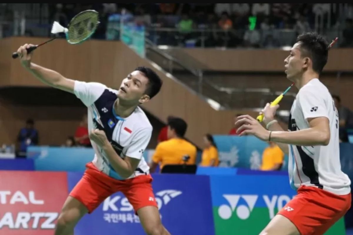 Jadwal final Korea Open, Fajar/Rian tantang unggulan keempat asal Jepang