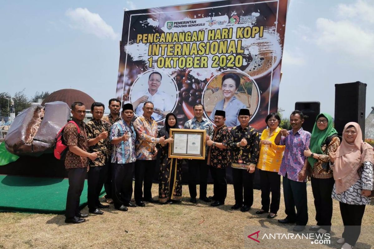 Kopi robusta Rejang Lebong peroleh sertifikat IG