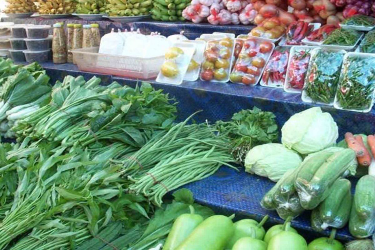 Dampak kemarau harga sayur di  Baturaja meroket