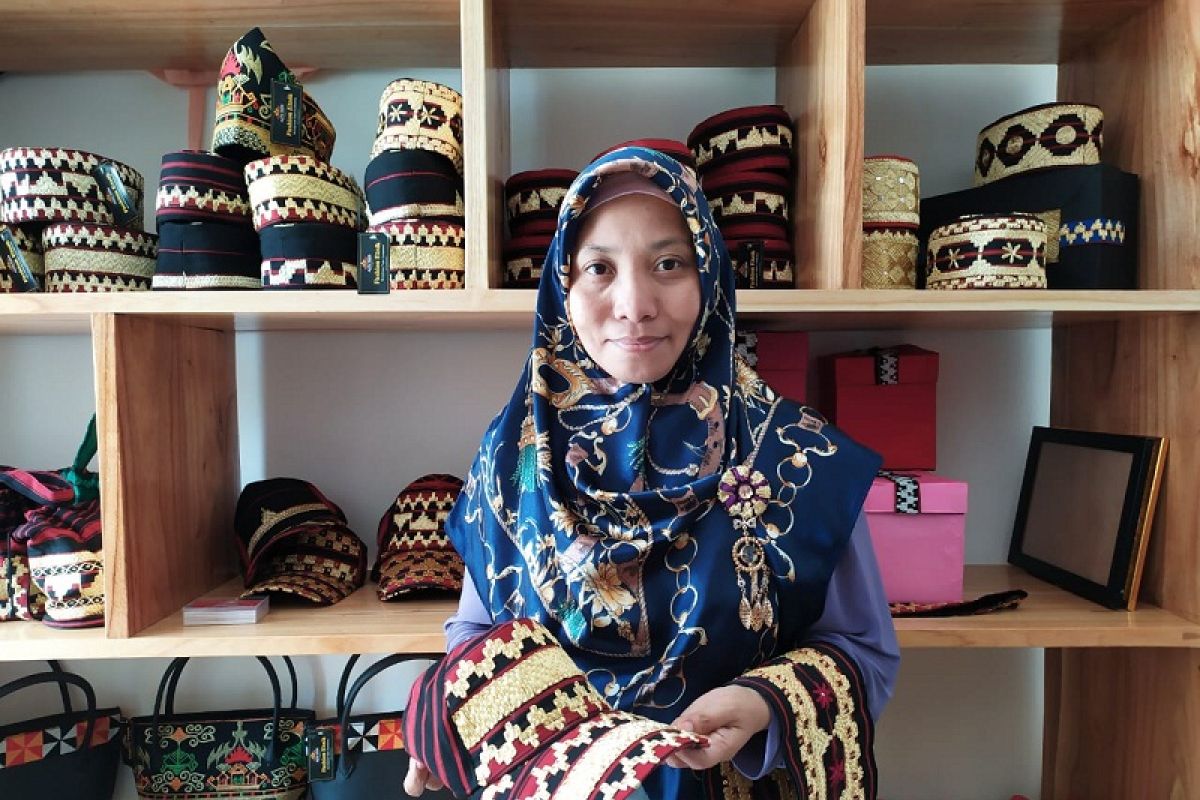 Geliat bisnis tapis Lampung juga lestarikan budaya