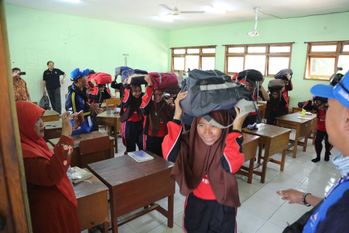 Kemensos rintis Gerakan Siswa Siaga Bencana di Pasuruan