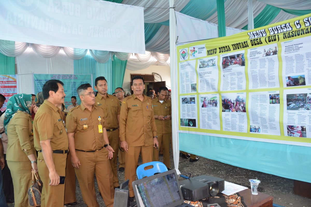 Bursa inovasi Desa Klaster Teluk Aru di Pangkalan Brandan