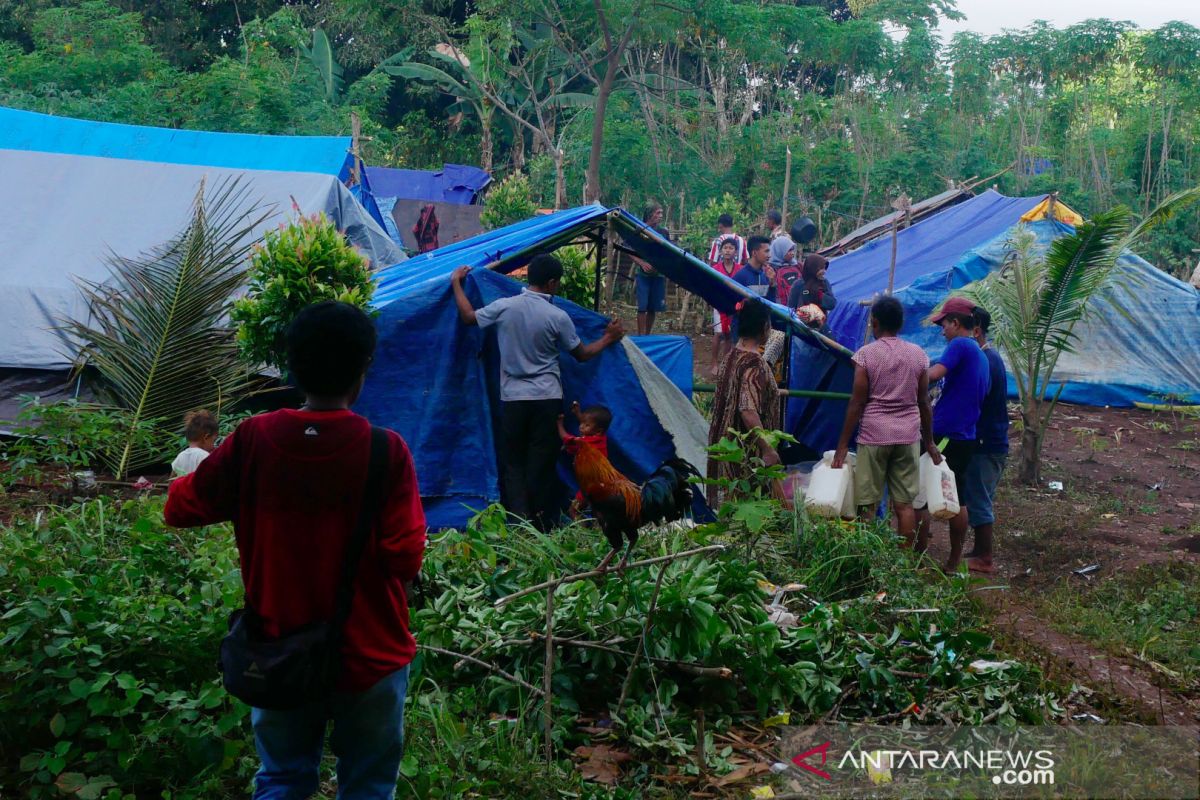 Mensos ajak pengungsi korban gempa bumi Ambon kembali kerumah