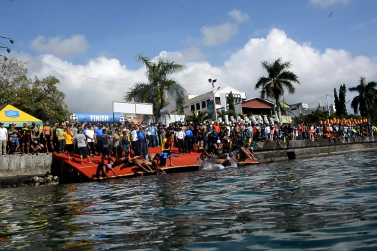 Ternate Open Tournament Triathlon 2019 ajang jaring atlet potensial Malut