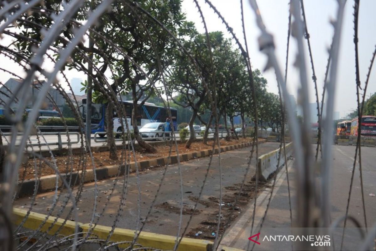 20.500 personel gabungan diterjunkan amankan unjuk rasa mahasiswa di Gedung DPR/MPR