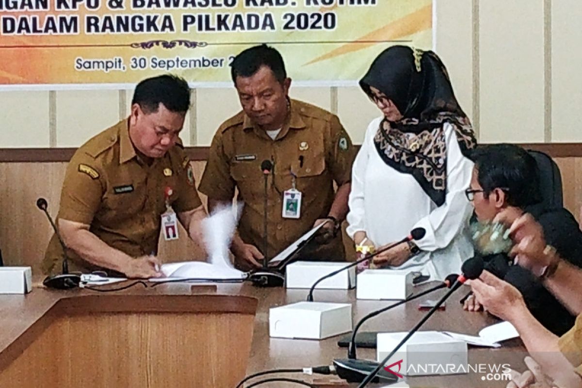 Pemkab Kotim upayakan solusi kekurangan dana pilkada Rp750 juta