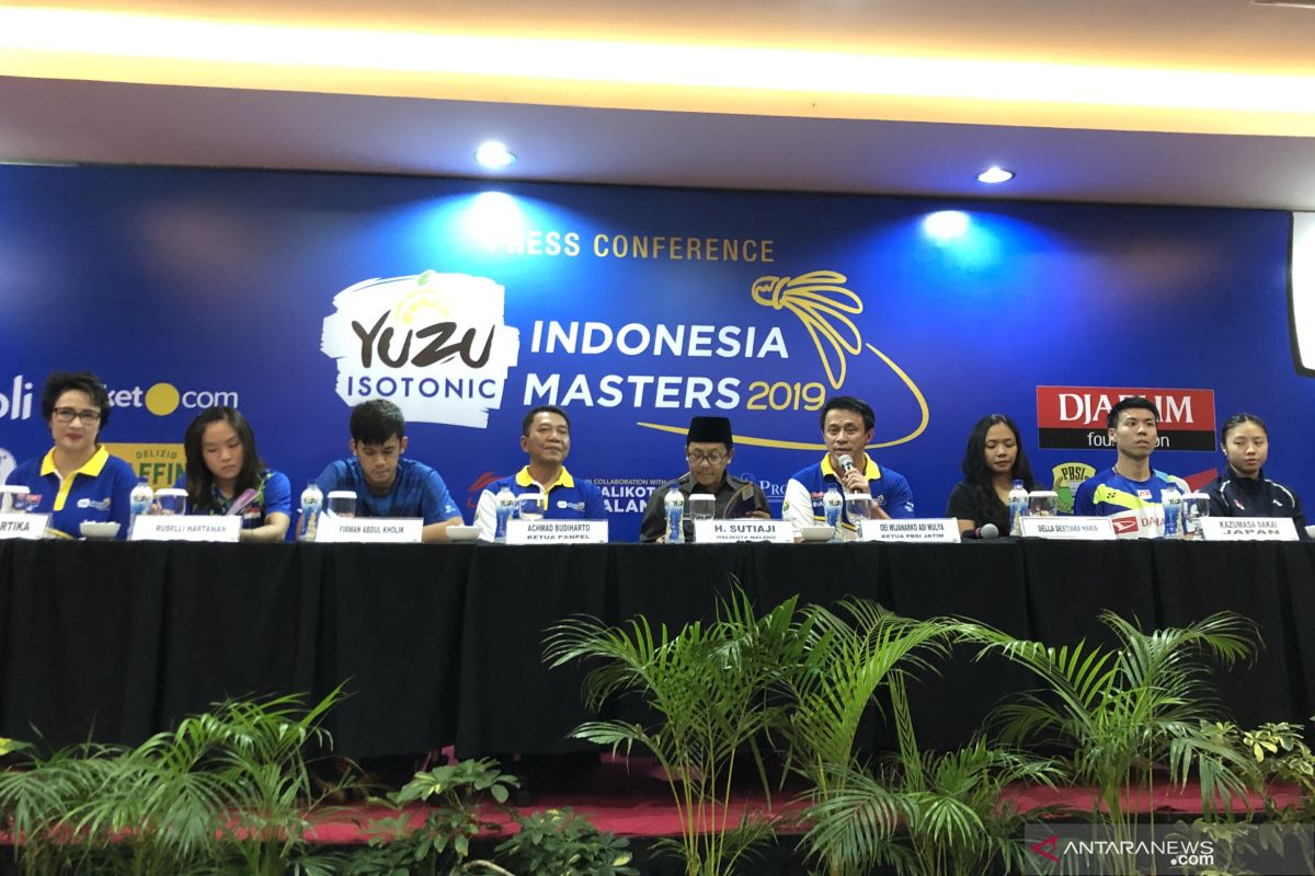 Indonesia Masters 2019 diharapkan jadi wadah pembinaan atlet