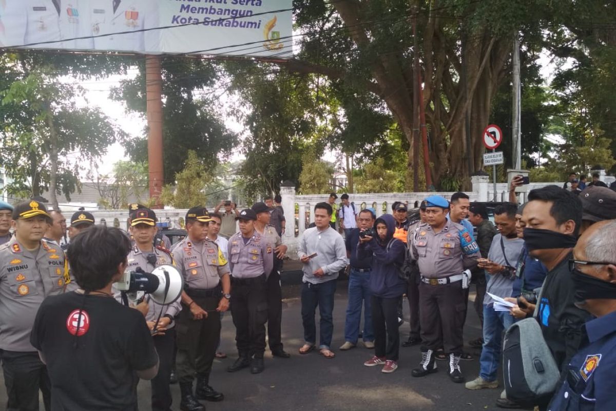 Kapolres Sukabumi Kota jamin keamanan wartawan saat lakukan tugas