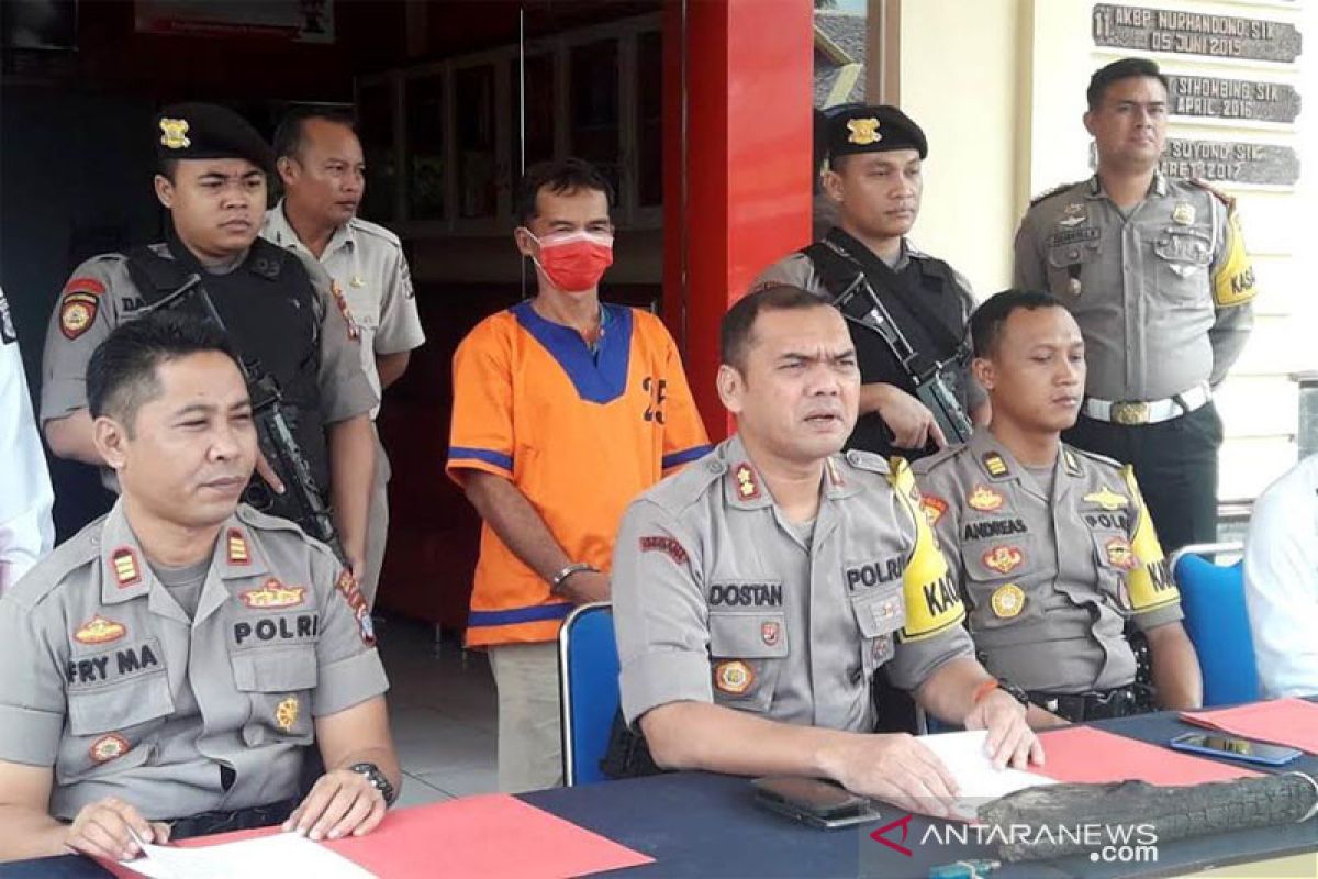 Polisi tangkap warga Barito Utara bakar lahan untuk sawit