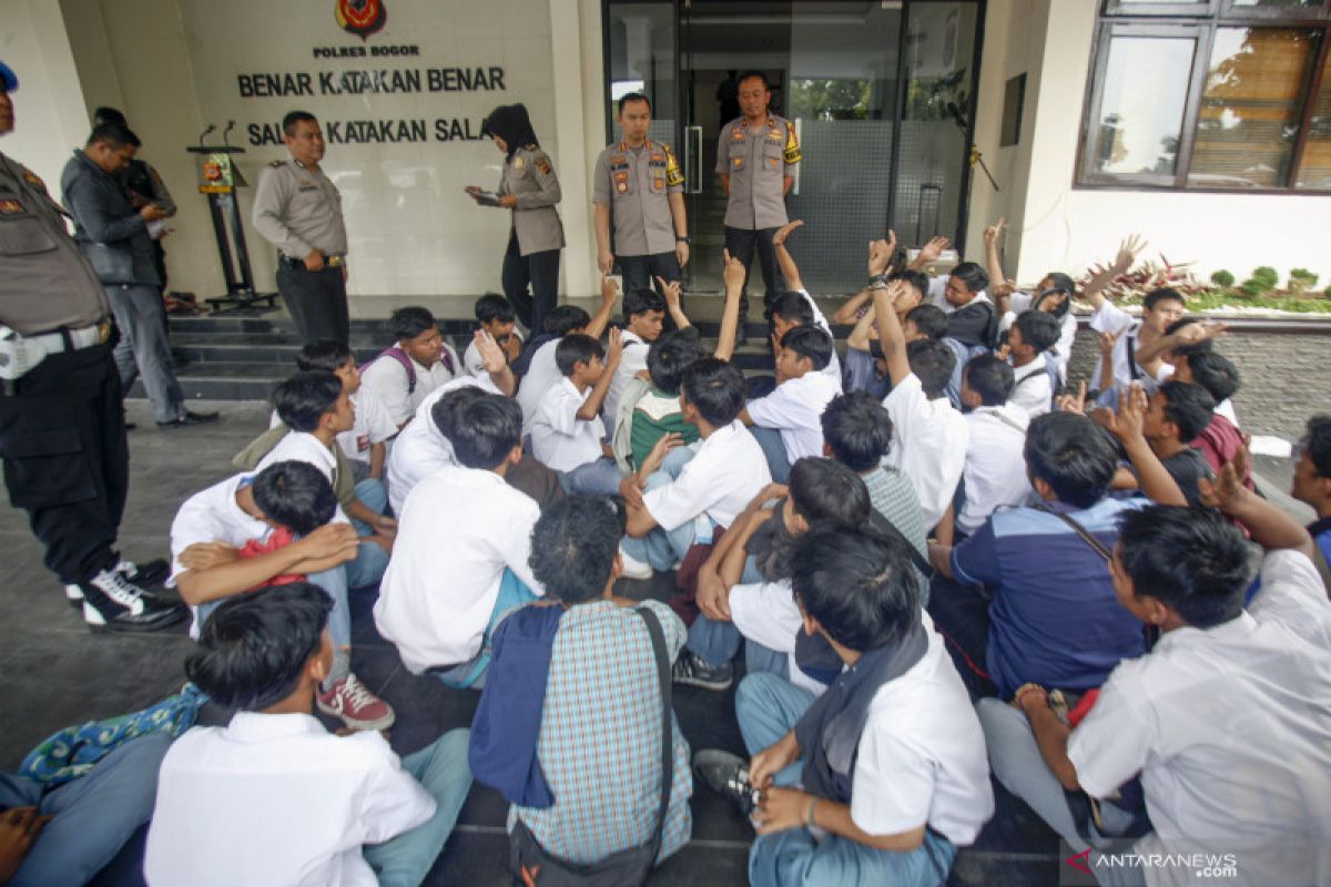 Polres Jakarta Utara amankan 173 orang hendak demo di DPR