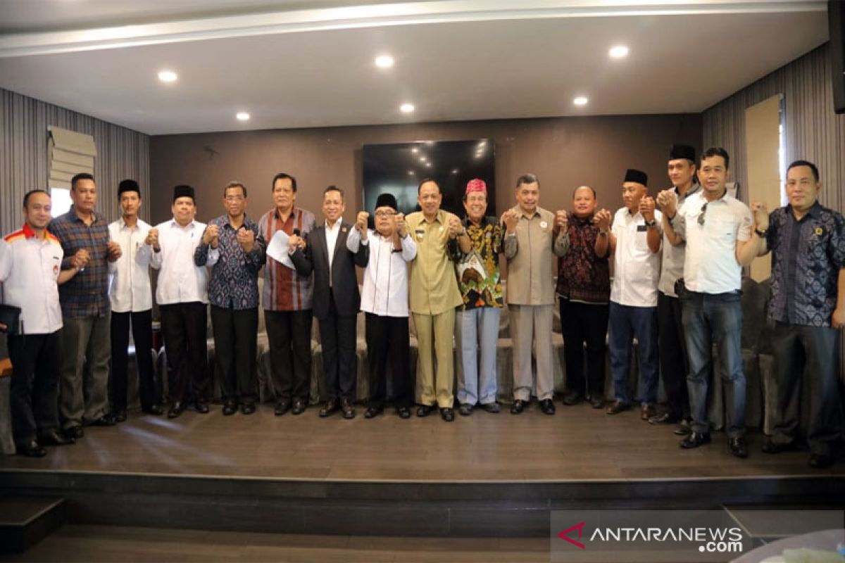 Gubernur Arinal Djunaidi Terima 7 Poin Kesepakatan Tokoh Untuk Jaga Lampung Kondusif