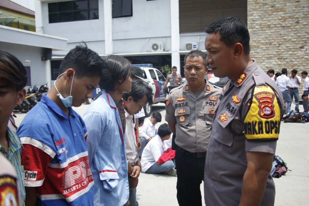 Polresta Tangerang cegah 125 siswa SLTA hendak demo ke Jakarta