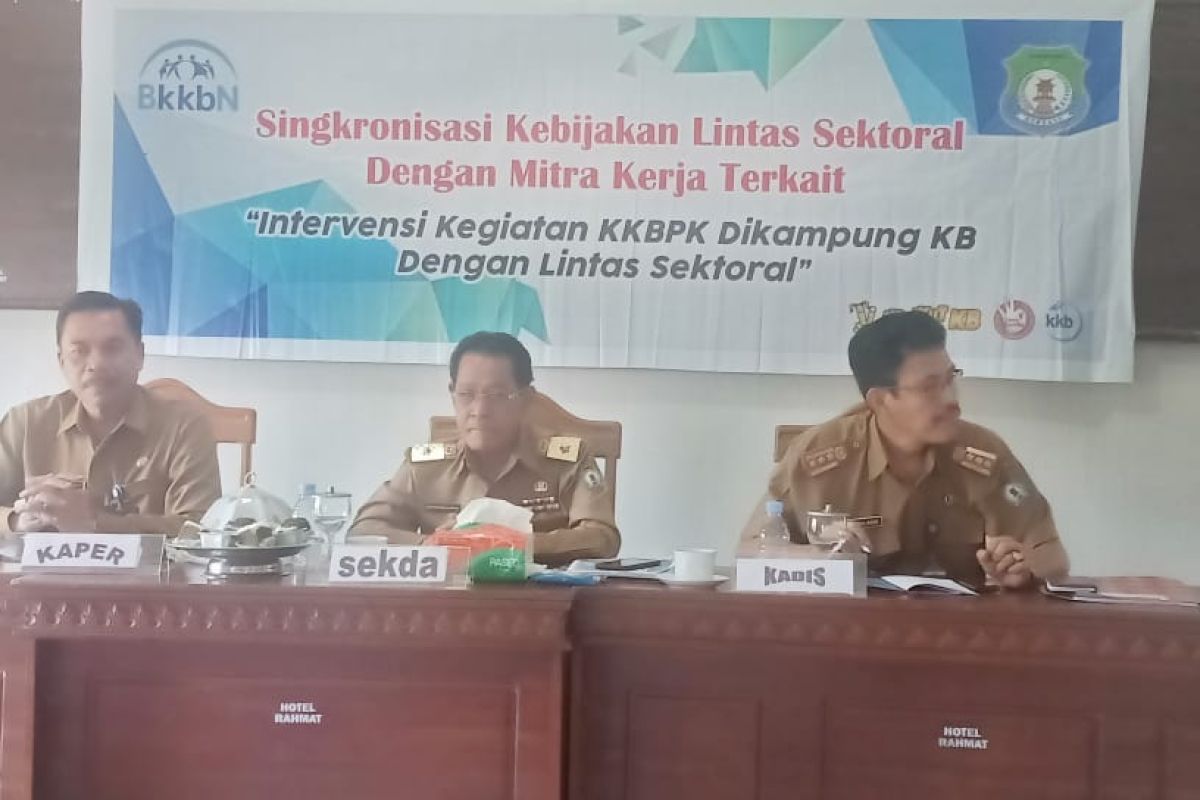 Pemda Bombana-BKKBN Gelar Sinkronisasi Kegiatan Lintas Sektor