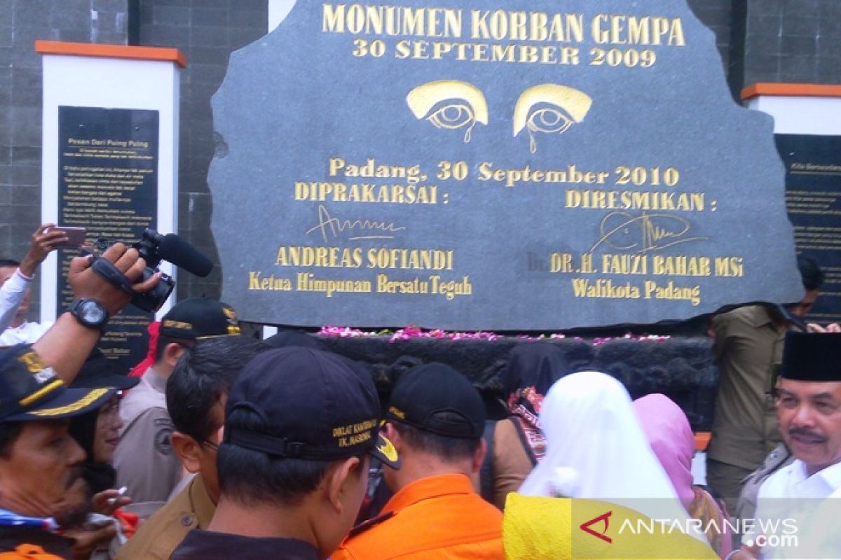 10 tahun gempa Padang, Wawako: Edukasi kebencanaan harus berkelanjutan (Video)