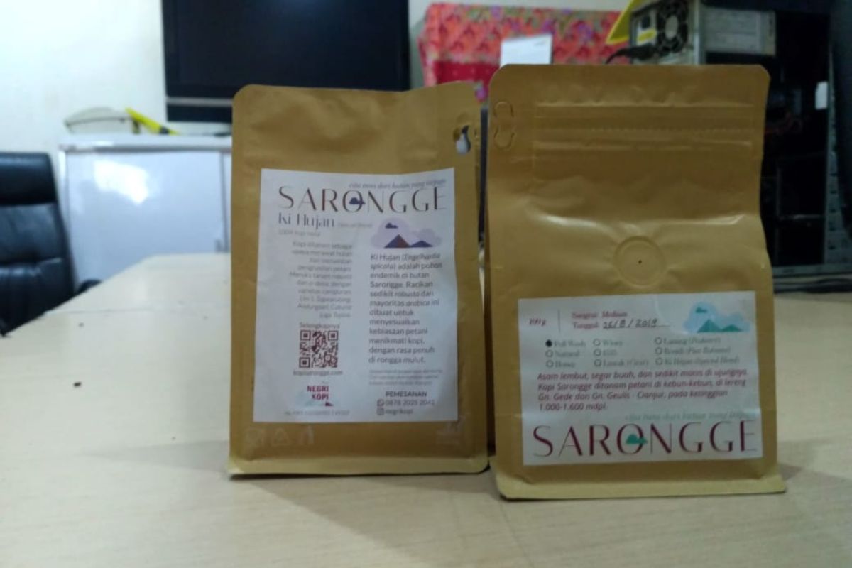 Harga kopi robusta asal Sarongge naik drastis