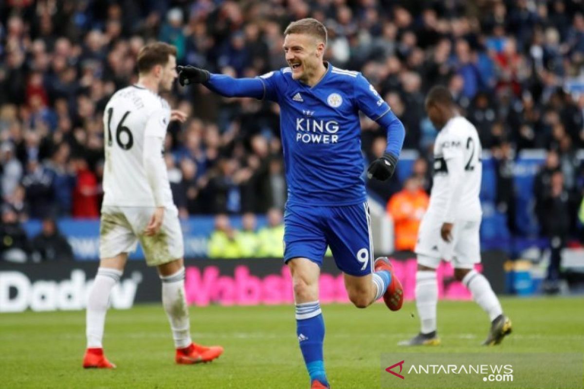 Vardy ungguli Ronaldo dalam koleksi gol