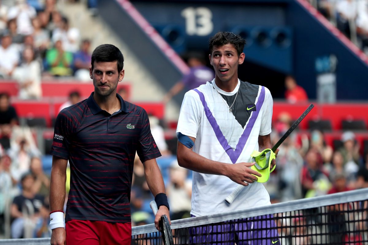 Djokovic awali debutnya di babak pertama Japan Open dengan mulus