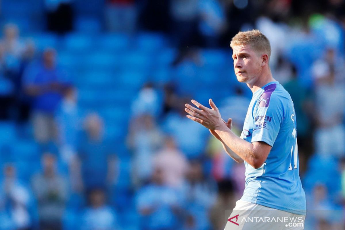 Manchester City tanpa De Bruyne kontra Zagreb