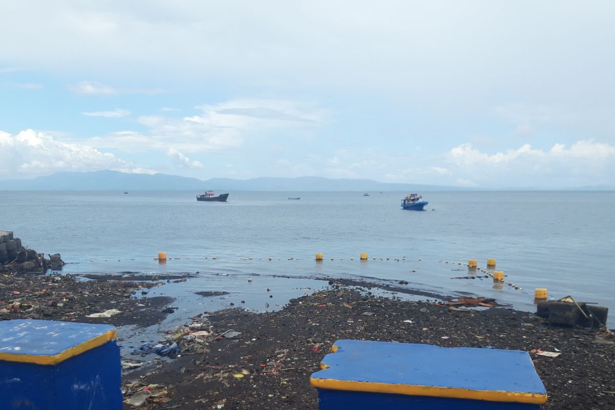 PUPR Ternate bangun resapan air antisipasi tumpukkan sampah terbawa ke laut
