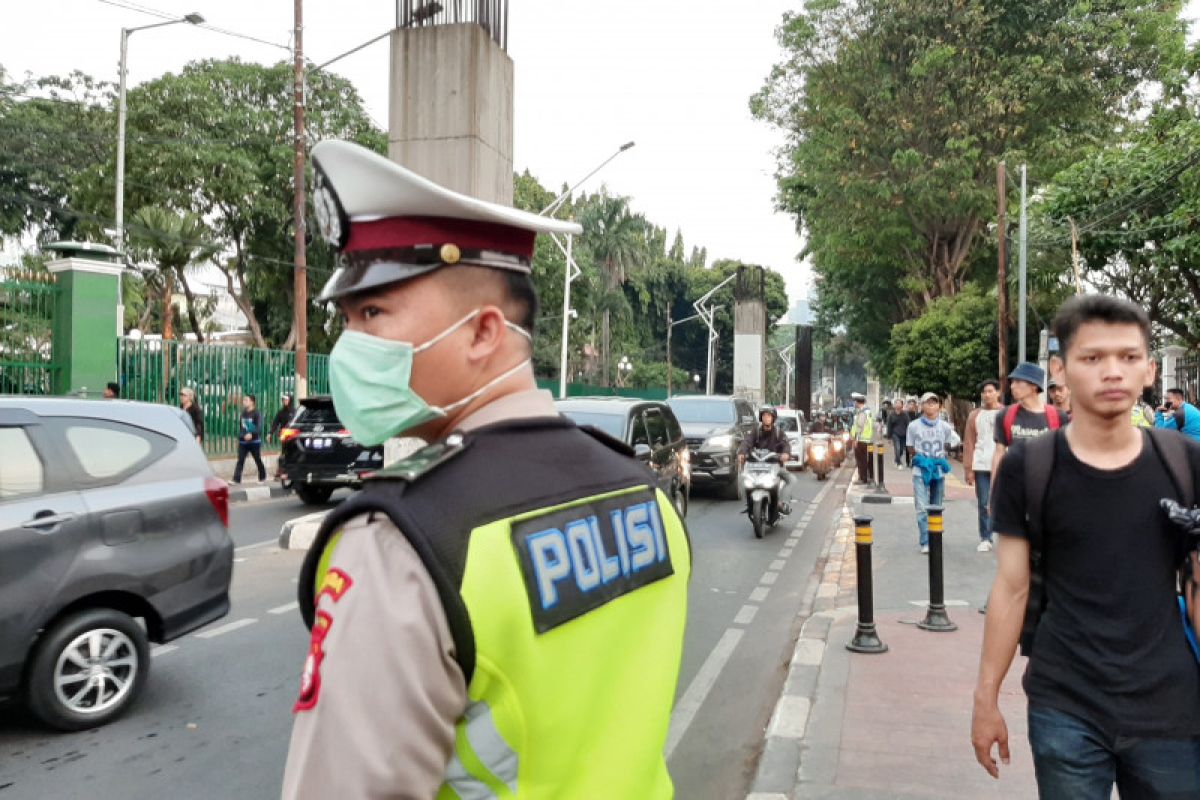 Jalan Gelora sudah normal usai pelantikan DPR dan aksi mahasiswa