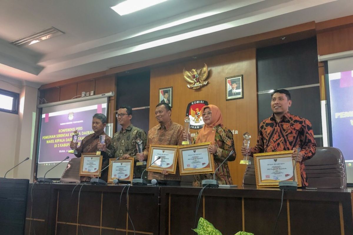 KPU DIY meraih lima penghargaan sukses selenggarakan Pemilu 2019