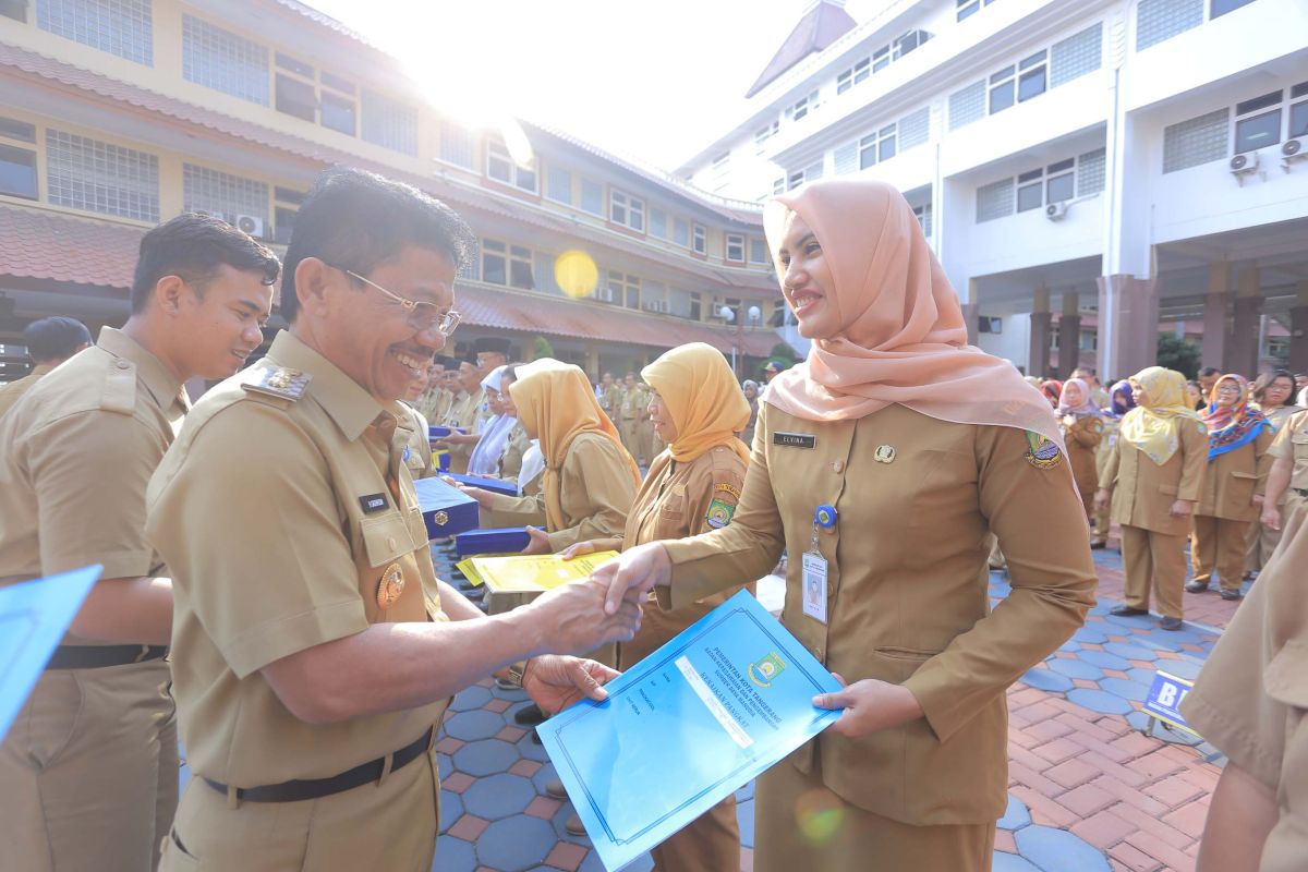 349 pegawai Pemkot Tangerang naik pangkat, 17 pensiun