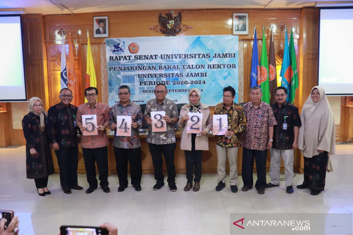 Visi misi bakal calon rektor Unja tentukan lulus tahap penyaringan