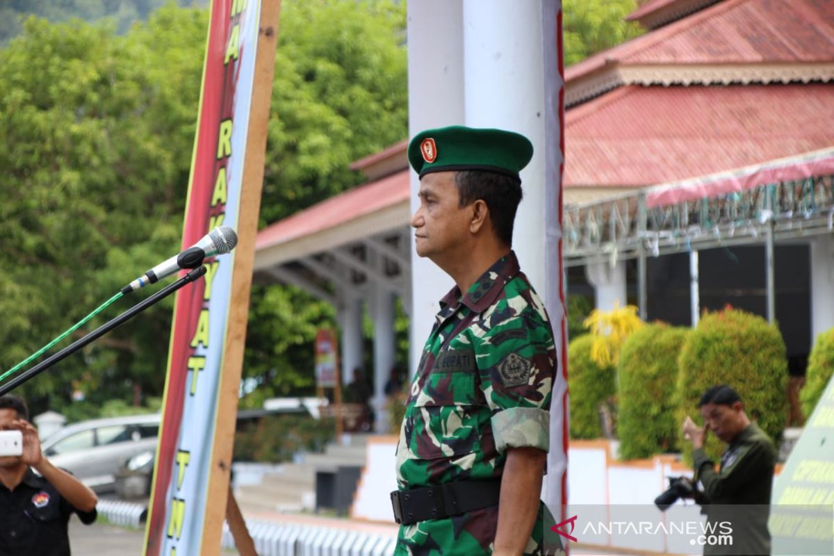 Wabup buka  TMMD ke-106 di Kepulauan Sangihe